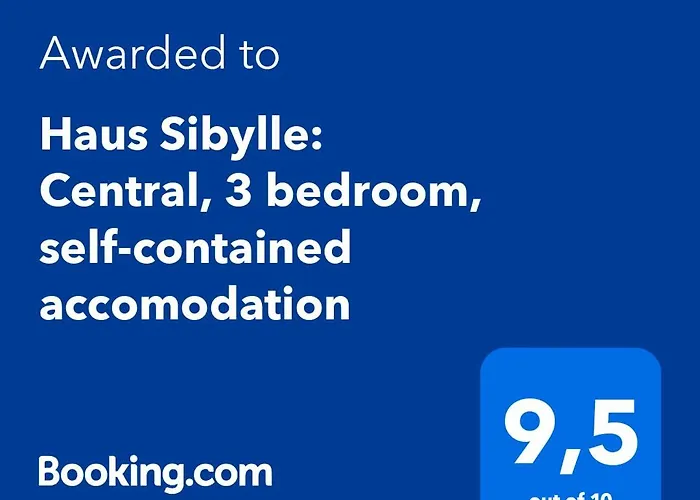 Apartment Haus Sibylle: Central, 3 Bedroom, Self-contained